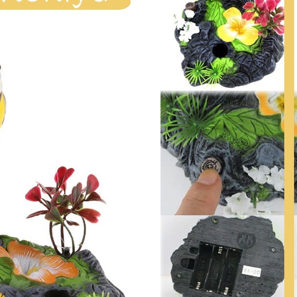 Đồ chơi lồng chim - chim hót cảm ứng _Lồng chim Điện tử Hót hay như chim thật