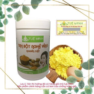 0,5kg Tinh bột nghệ vàng nguyên chất