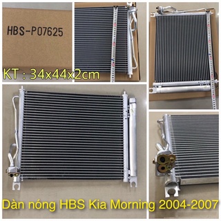Dàn nóng hbs xe con kia