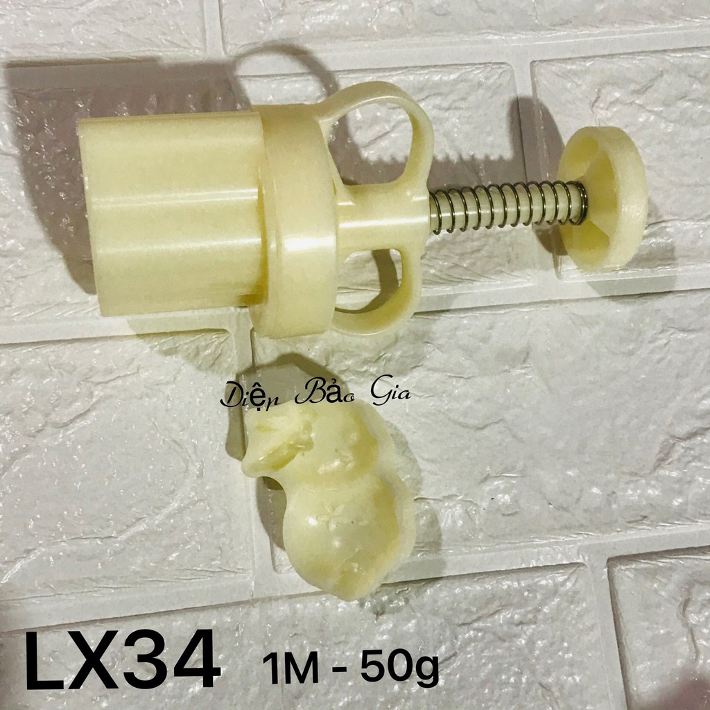 Khuôn trung thu thỏ đứng LX23