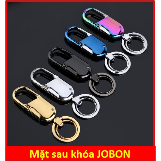 Móc khóa ô tô, xe máy cao cấp chính hãng JOBON ZB-176 - có hộp đựng làm quà tặng