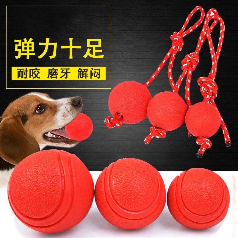 Bóng cao su cho thú cưng chốn ngứa răng và cắn phá