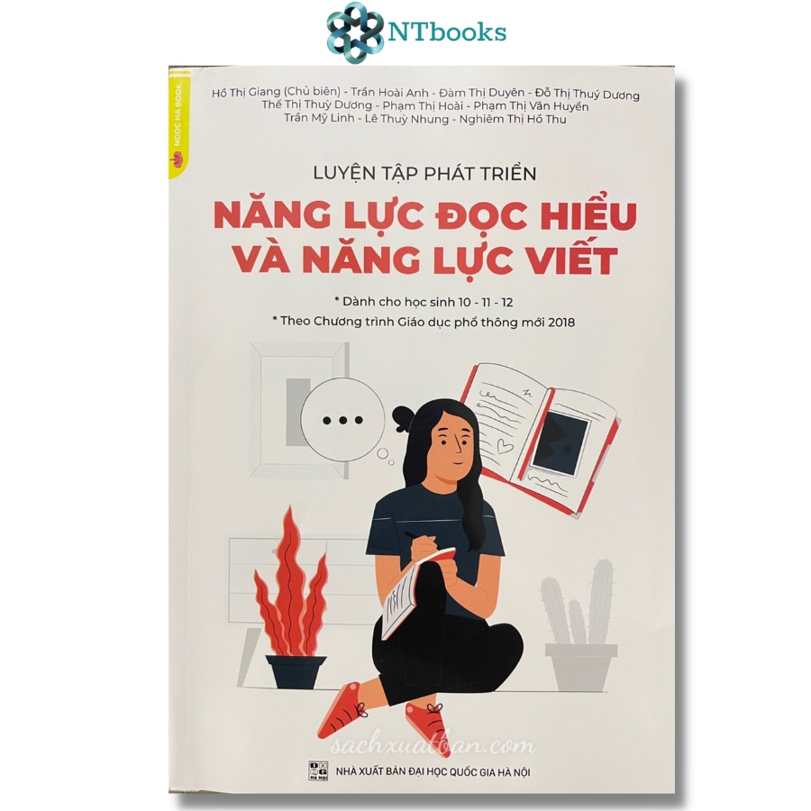 Sách - Luyện Tập Phát Triển Năng Lực Đọc Hiểu Và Năng Lực Viết + Tài Liệu Đọc Hiểu Văn Bản