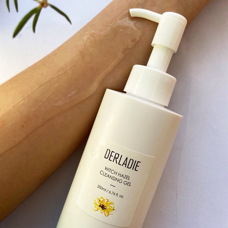 [Mã FMCGMALL -8% đơn 250K] Sữa rửa mặt Derladie Witch Hazel Cleansing Gel làm sạch, ngừa mụn trên da 200ml | BigBuy360 - bigbuy360.vn