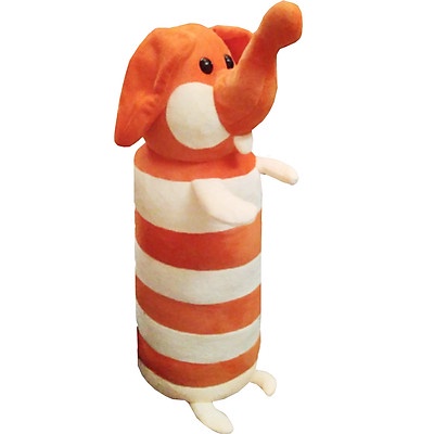 Gối ôm lớn hình heo, chó, heo Peppa, voi, thỏ cho bé 60cm