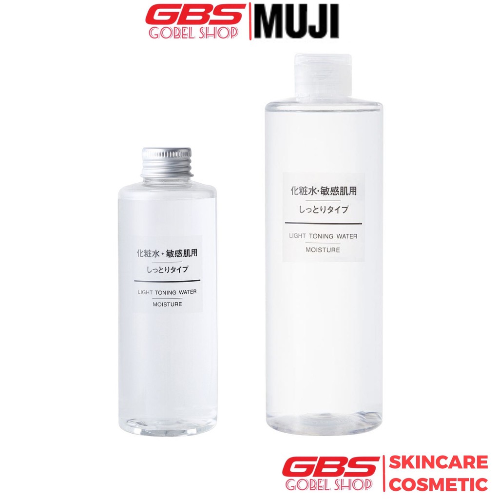 Nước Hoa Hồng Muji Light Toning Water Moisture