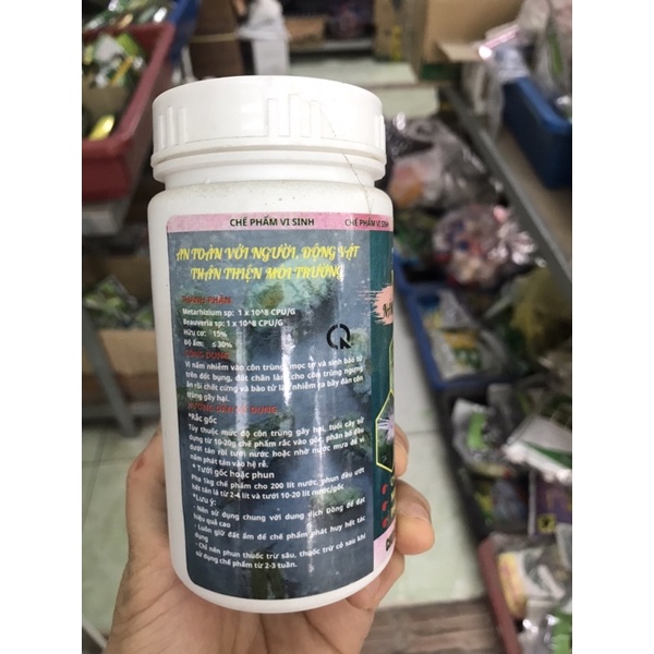 Chế Phẩm Nấm 3 Màu Chuyên Diệt Sùng Đất, Ký Sinh Trùng, Rệp Sáp, Nhện Đỏ, .