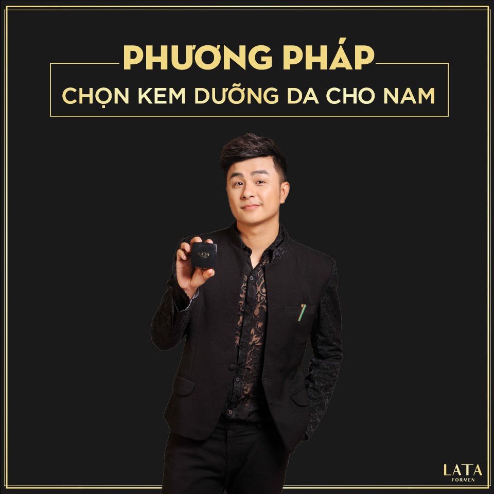 Kem dưỡng trắng, Cân bằng, Cấp ẩm dành cho nam LATA ForMen (35g)