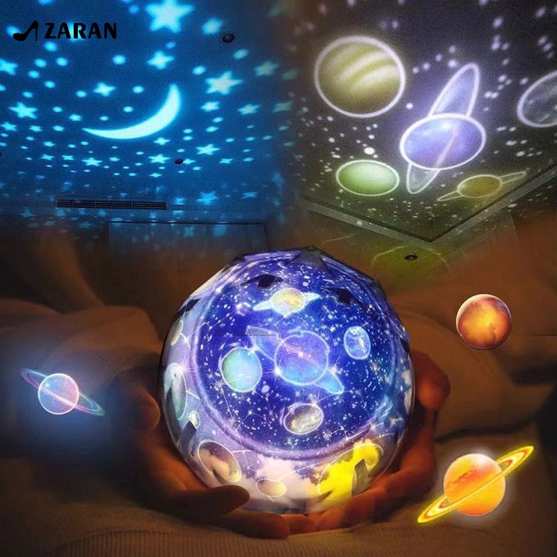 Đèn LED chiếu vũ trụ sáng tạo tạo hiệu ứng bầu trời đầy sao