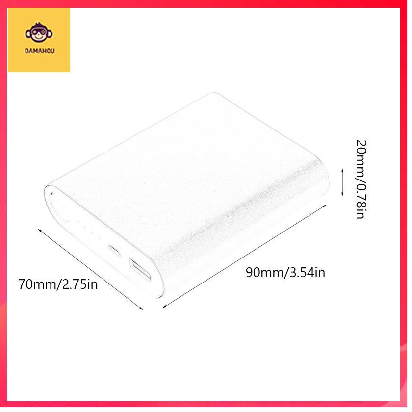 Bộ sạc pin dự phòng bên ngoài 10400mAh USB 4 * 18650 Hộp đựng pin dự phòng