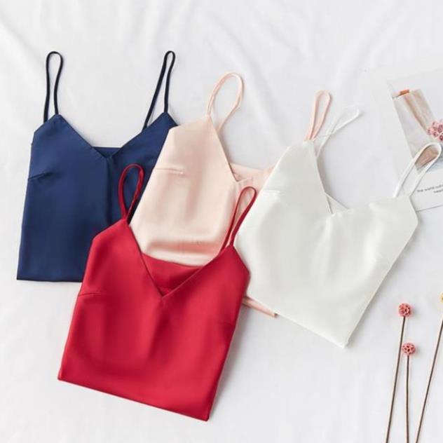 Váy ngủ lụa satin hai dây vạt xẻ tà gợi cảm hàng nhập cao cấp (màu hồng da) Ly Ly Shop . !