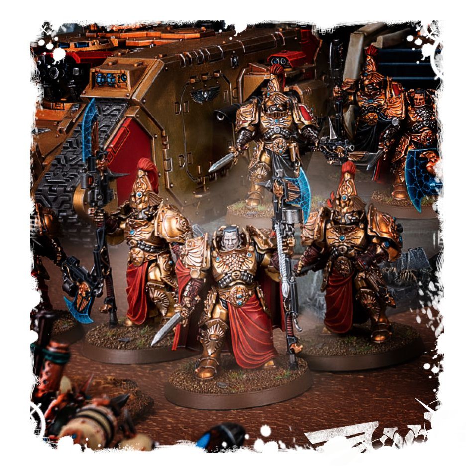 Mô hình nhân vật Warhammer 40k Adeptus Custodes Custodian