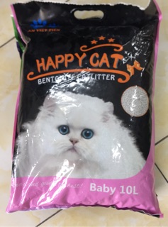 cát vệ sinh mèo Happy cat 10 lít