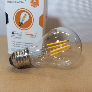 Bóng đèn led edison a60-4w . ánh sáng vàng 2700k
