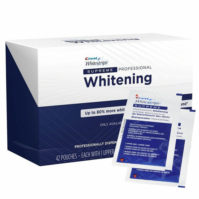 Miếng dán trắng răng Crest Supreme Professional - Giá Sỉ