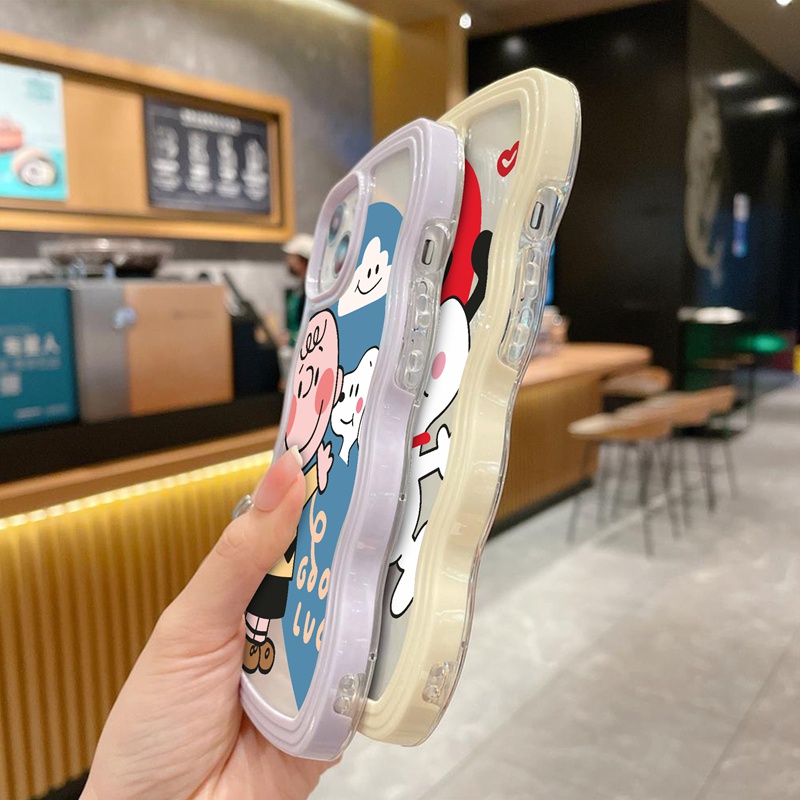 Suntaiho ốp lưng iphone Ốp điện thoại mềm họa tiết hoạt hình thích hợp cho iPhone 11 Pro 11 12 13 Pro max XS max XR 7 plus 8plus