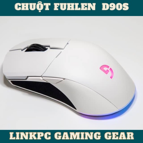 Chuột Gaming Không Dây Fuhlen D90S || Wireless RGB Dual mode  New Box - BH Chính hãng 24 tháng