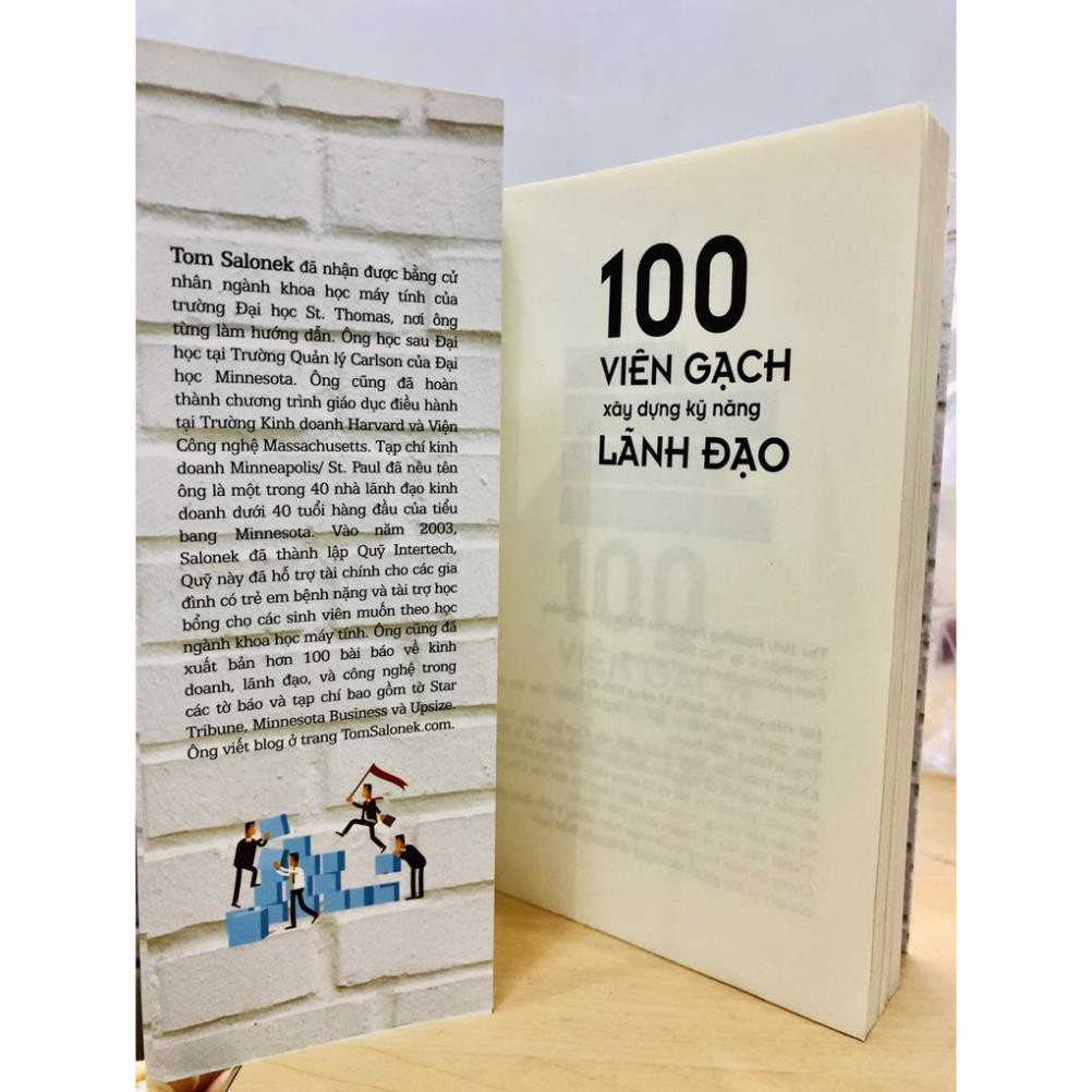 Sách - 100 Viên Gạch Xây Dựng Kỹ Năng Lãnh Đạo