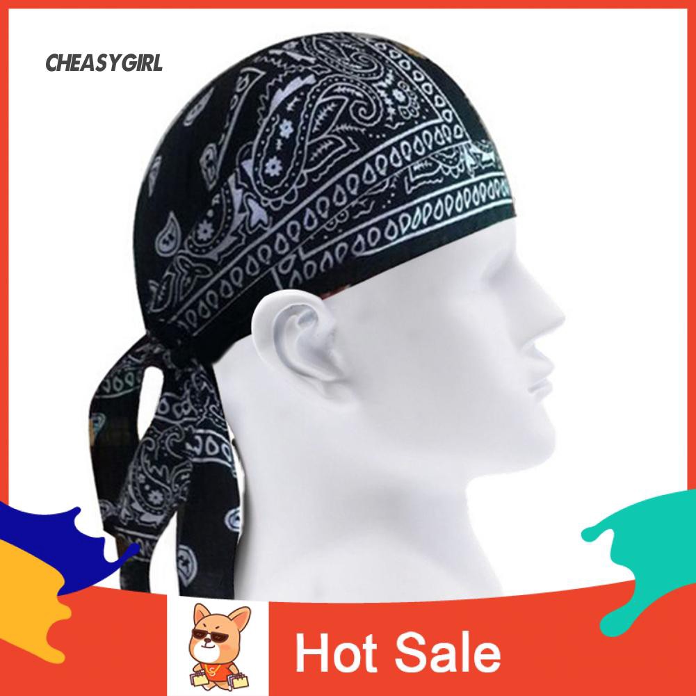 Khăn quấn đầu phong cách Bandana thiết kế độc đáo cho nam