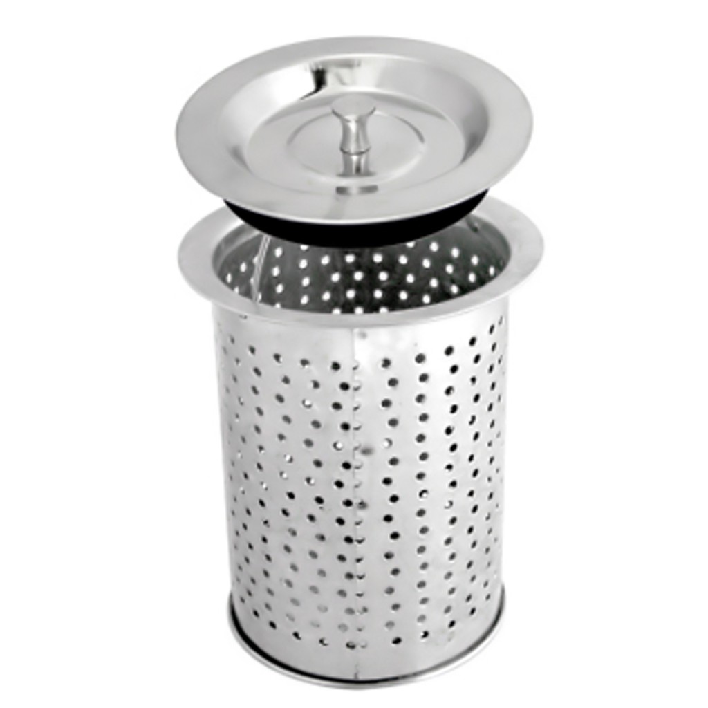 Giỏ lọc rác bồn rửa chén bằng inox