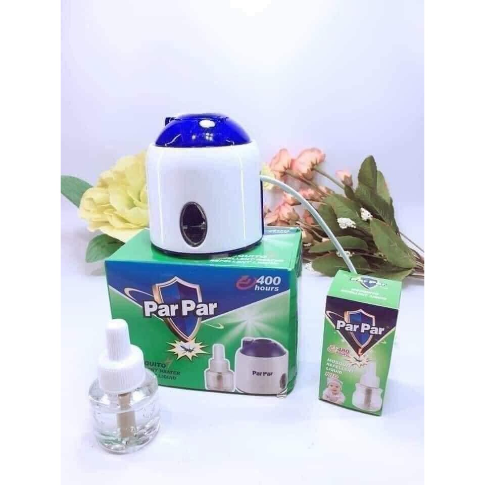 Máy Đuồi Muỗi ParPar ❤️ BIG SALE ❤️ Tặng kèm 1 lọ tinh dầu, không mùi độc hại,diệt muỗi tốt