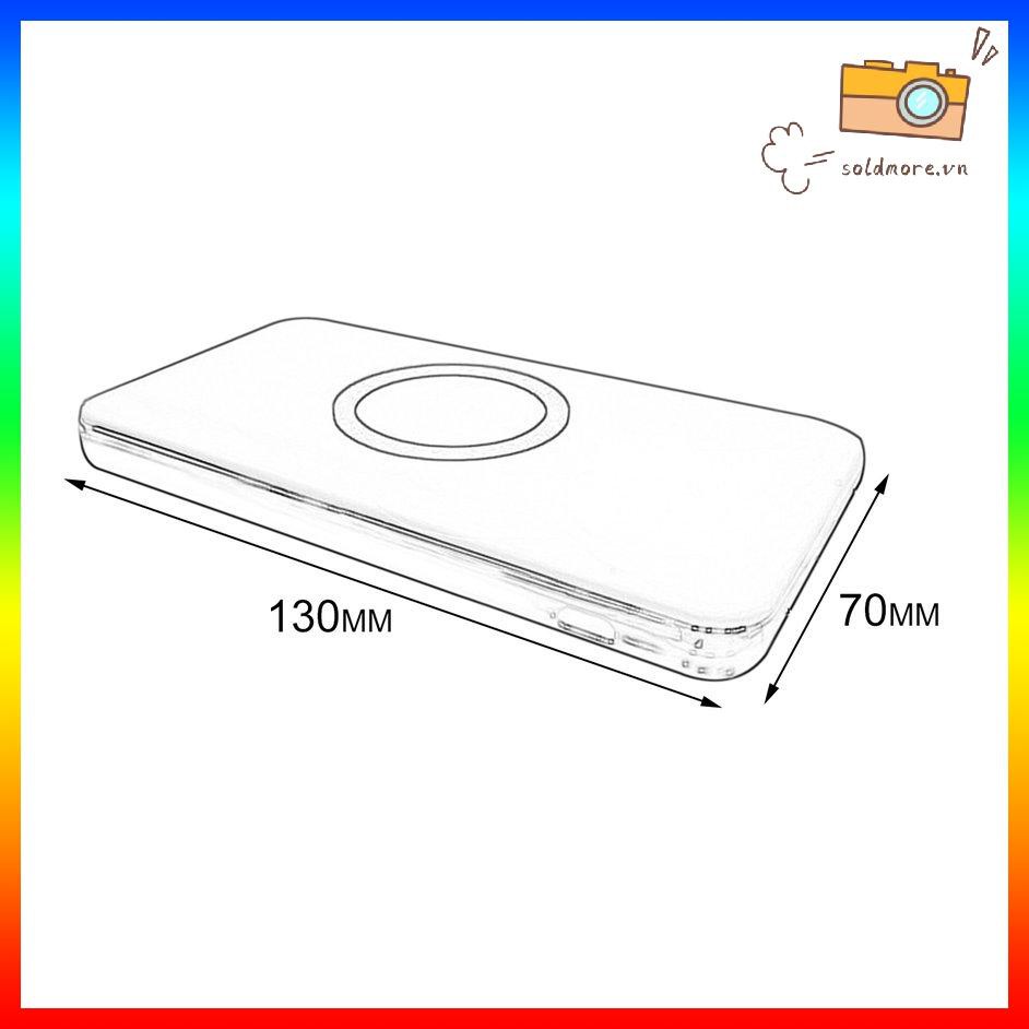 Bộ Sạc Dự Phòng Không Dây Yh01 5v 2a 8000mah