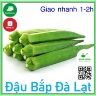 Đậu bắp tươi đà lạt mới về rất tươi, giao nhanh hoả tốc 1-2h