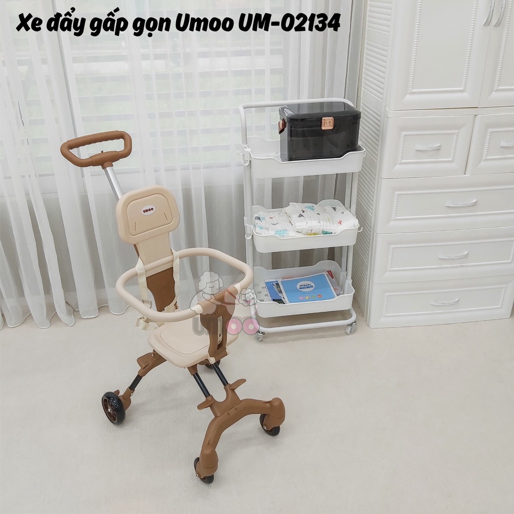 Xe đẩy gấp gọn Umoo 02134 nhiều màu cho bé – Lebebee