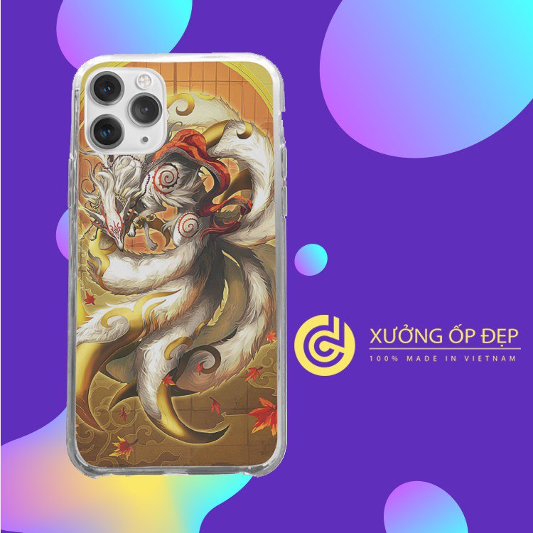 Ốp Lưng giá mềm ốp điện thoại hồ ly tinh siêu đẹp dành cho Iphone 5 đến 12 Promax POD20210199