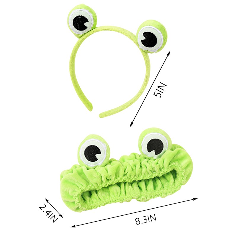 Băng đô/ Cài tóc hình chú ếch phong cách Hàn Quốc xinh xắn cho nữ