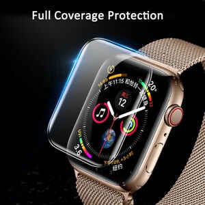 6D Full Curved UV Liquid Tempered Glass Screen Protector For Apple iWatch 4/3/2/1