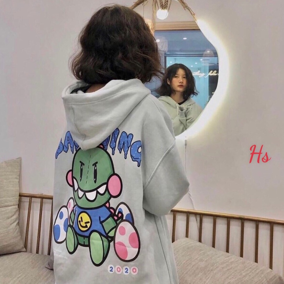 Áo Khoác Nữ Hoodie In Chữ Baby Dino, Chất Dày Dặn SAniee Clother - SP000603 | BigBuy360 - bigbuy360.vn