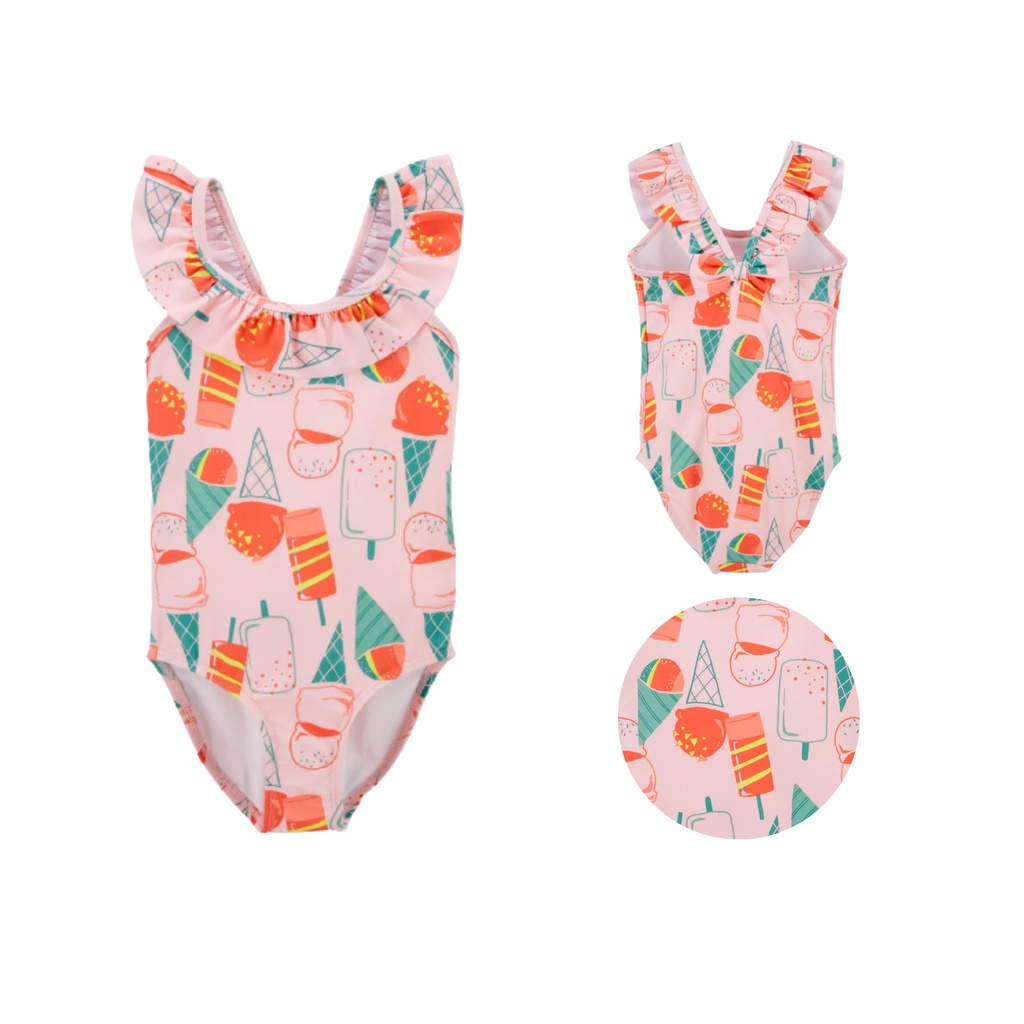 Bikini cho bé, đồ bơi cho bé gái liền thân hàng VNXK, xuất dư xịn Xuân Cường Kids size từ 3 đến 20kg