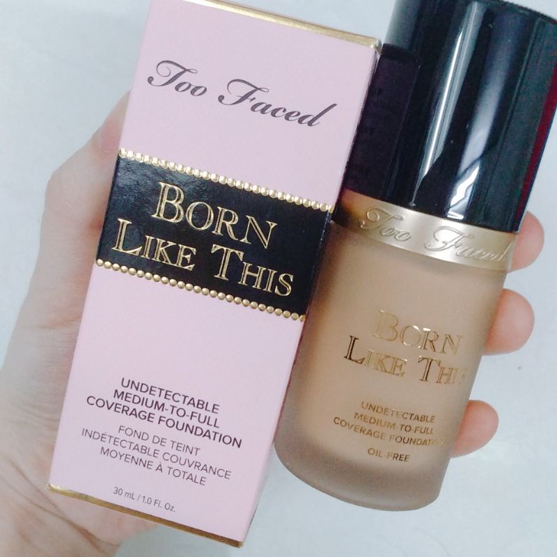 Kem nền Too Faced Born Like This - màu Pearl 10 Da sáng