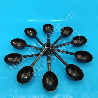 BỘ 10 MUỖNG ĐONG ĐỊNH LƯỢNG 10G