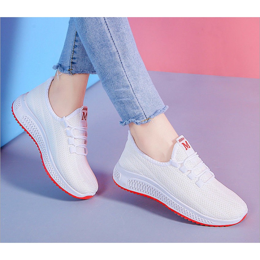 Giày Sneaker Nữ Đế Đỏ GR 16