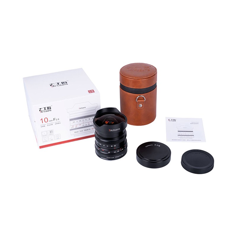 Ống kính MF 7Artisans 10mm f2.8 Fisheye cho Sony FE, Nikon Z, Canon EOS-M và Leica L