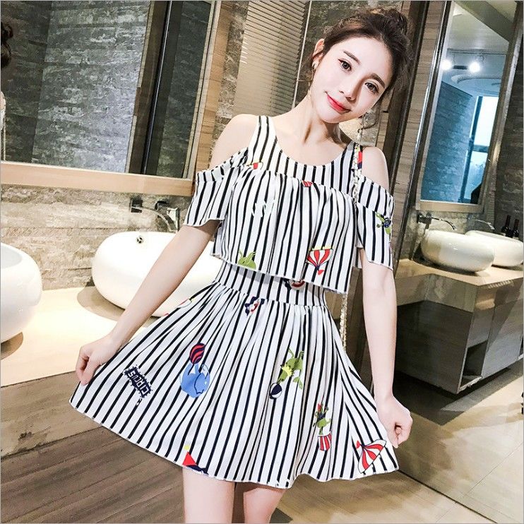 Bộ Đồ Bơi Thời Trang Hàn Quốc 2021 Cho Nữ | BigBuy360 - bigbuy360.vn