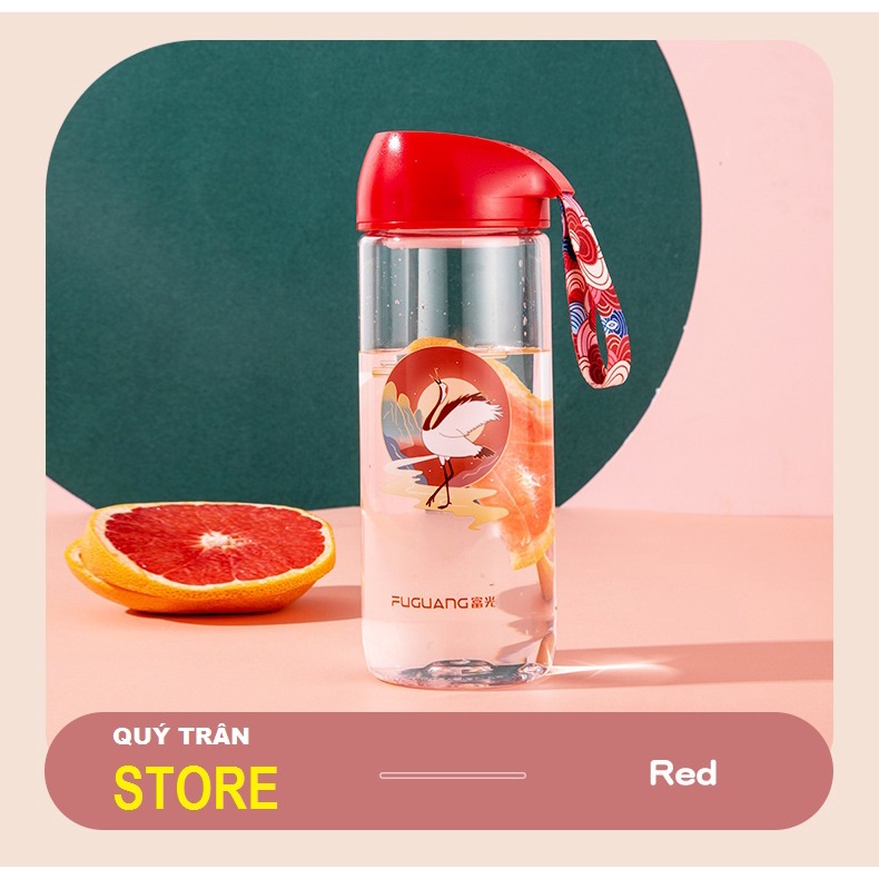 Bình nước nhựa cao cấp 550ml