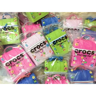 Ba lô Crocs nhựa dẻo, charm lẻ cho bé mẫu giáo