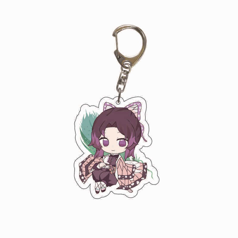 Móc Khóa acrylic Hình Nhân Vật nezuko chibi Trong demon slayer