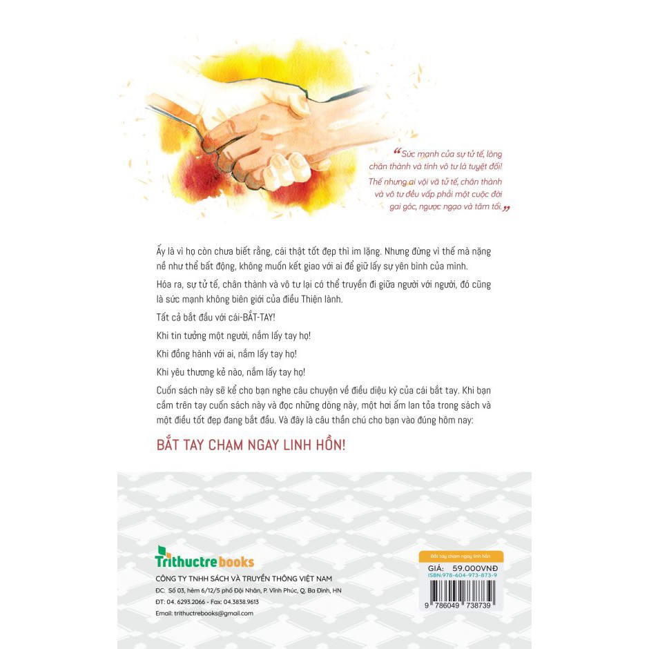 Sách - Bắt Tay Chạm Ngay Linh Hồn