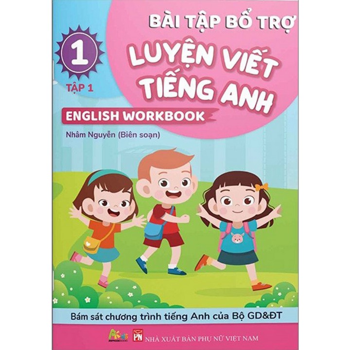 Sách - Bài tập bổ trợ luyện viết Tiếng Anh - English workbook lớp 1 - 1ập 1