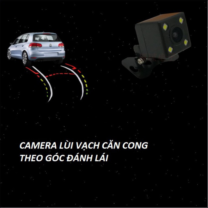 [DEAL HOT]CAMERA LÙI CCD VẠCH CONG THEO GÓC ĐÁNH LÁI