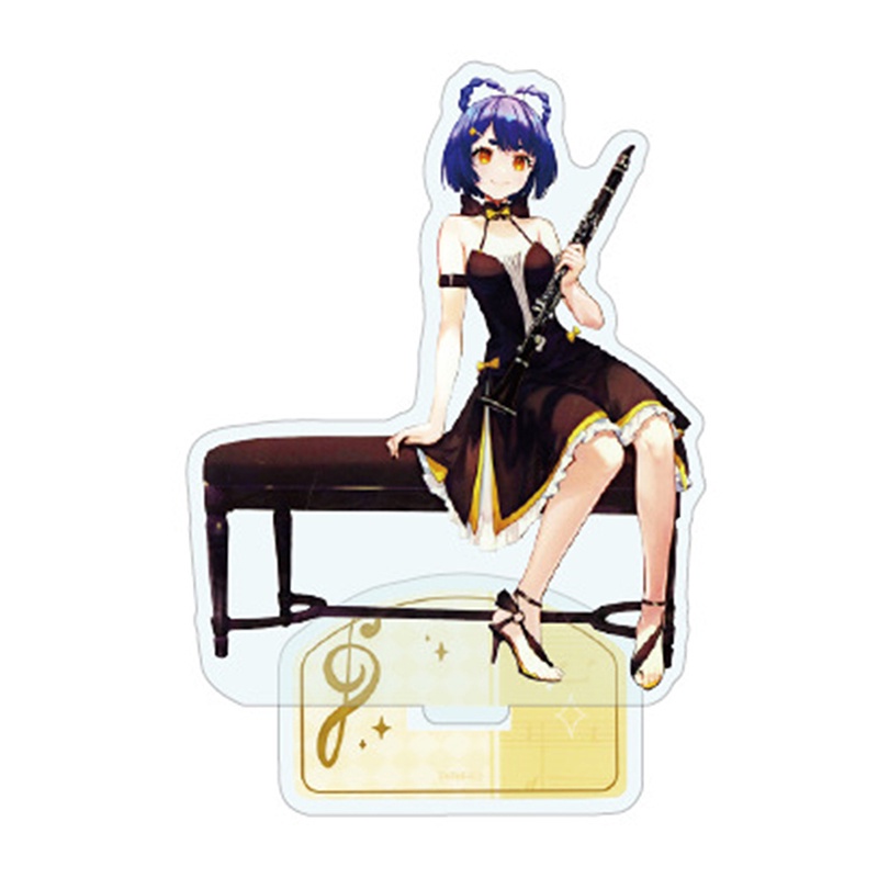 Mô hình nhân vật anime Genshin bằng acrylic có giá đỡ để bàn trang trí