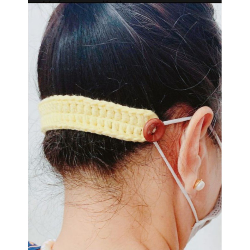 hỗ trợ đeo khẩu trang bằng len mềm( tai giả) | BigBuy360 - bigbuy360.vn