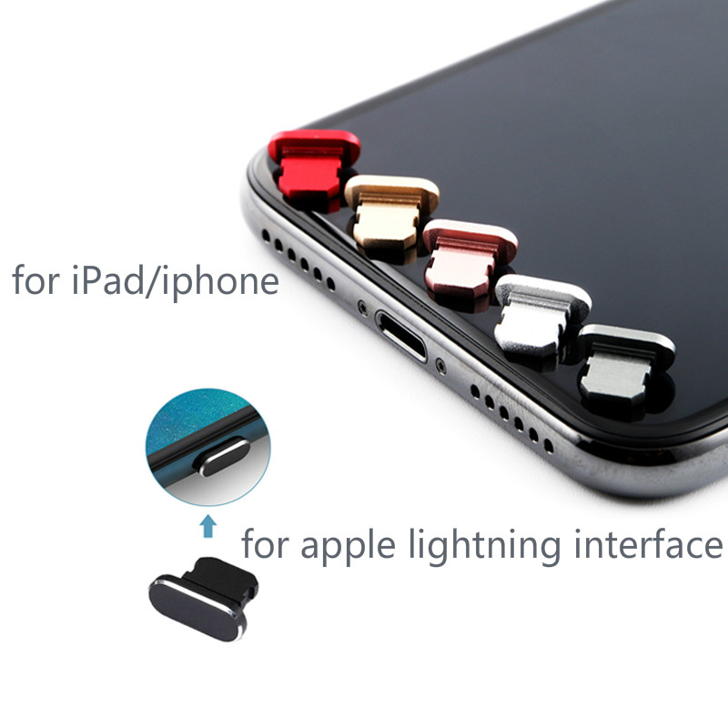 Nút Bịt Khe Cắm Thẻ Sim 3.5mm Chống Bụi Bẩn 2 Trong 1 Cho Apple Lightning / Android Type-C / Micro-Usb