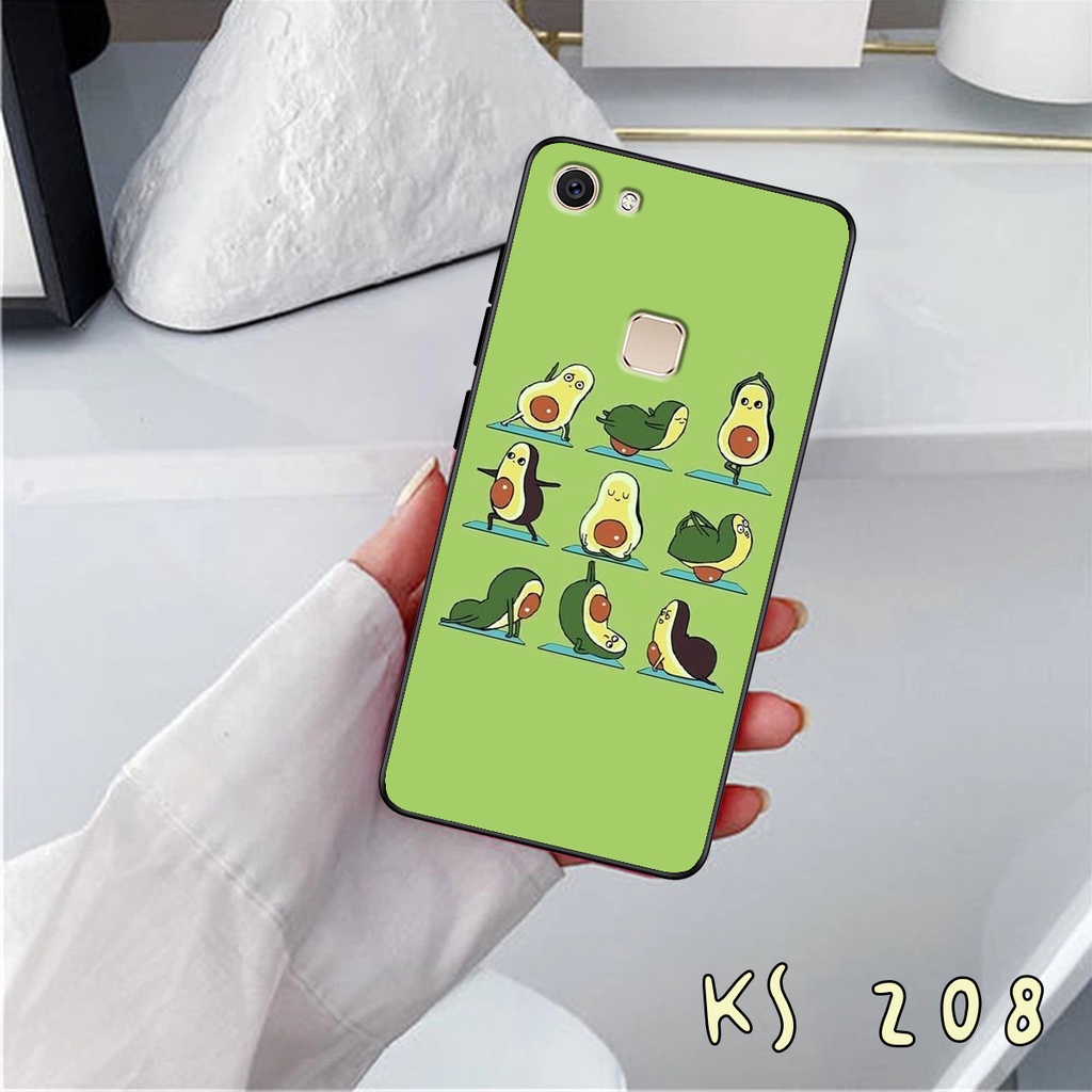 Ốp lưng Vivo Y71 - Vivo Y81 - Vivo Y83 - Ốp in hình trái bơ siêu dễ thương