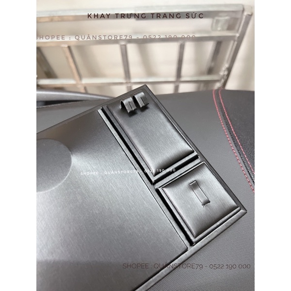 Khay trưng bày trang sức da pu