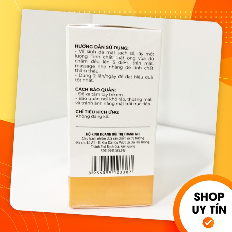 [Chính hãng] Serum Tinh Chất Mật Ong Nicos Beauty - Boss Thanh Nhi Nikos - 8936099123387